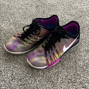 Nike Women’s Multicolor Athletic Running Shoes with Black Accents